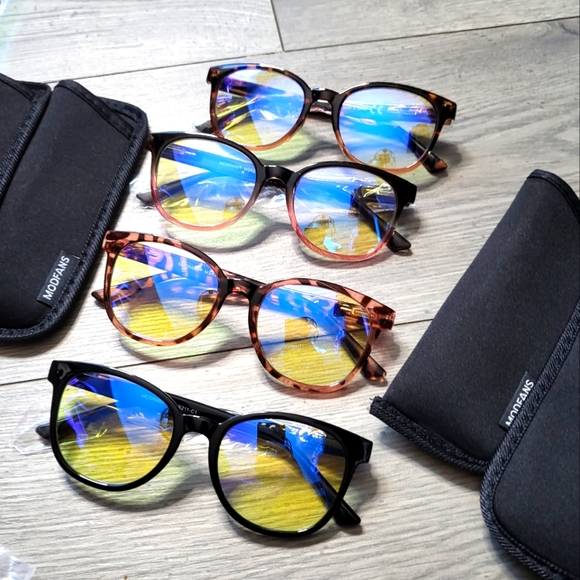 NEW Modfans Blue Light Glasses 4 pack